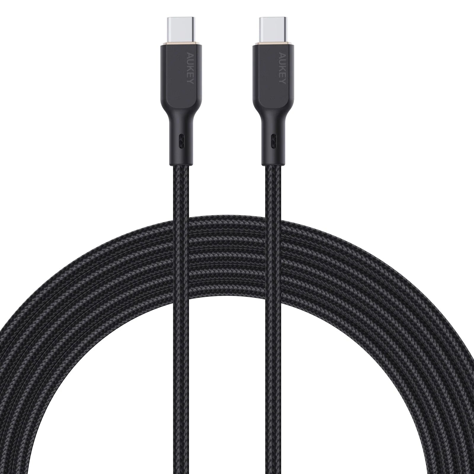 AUKEY 1.8m 100W Nylon Braided USB-C Cable with Kevlar Core
