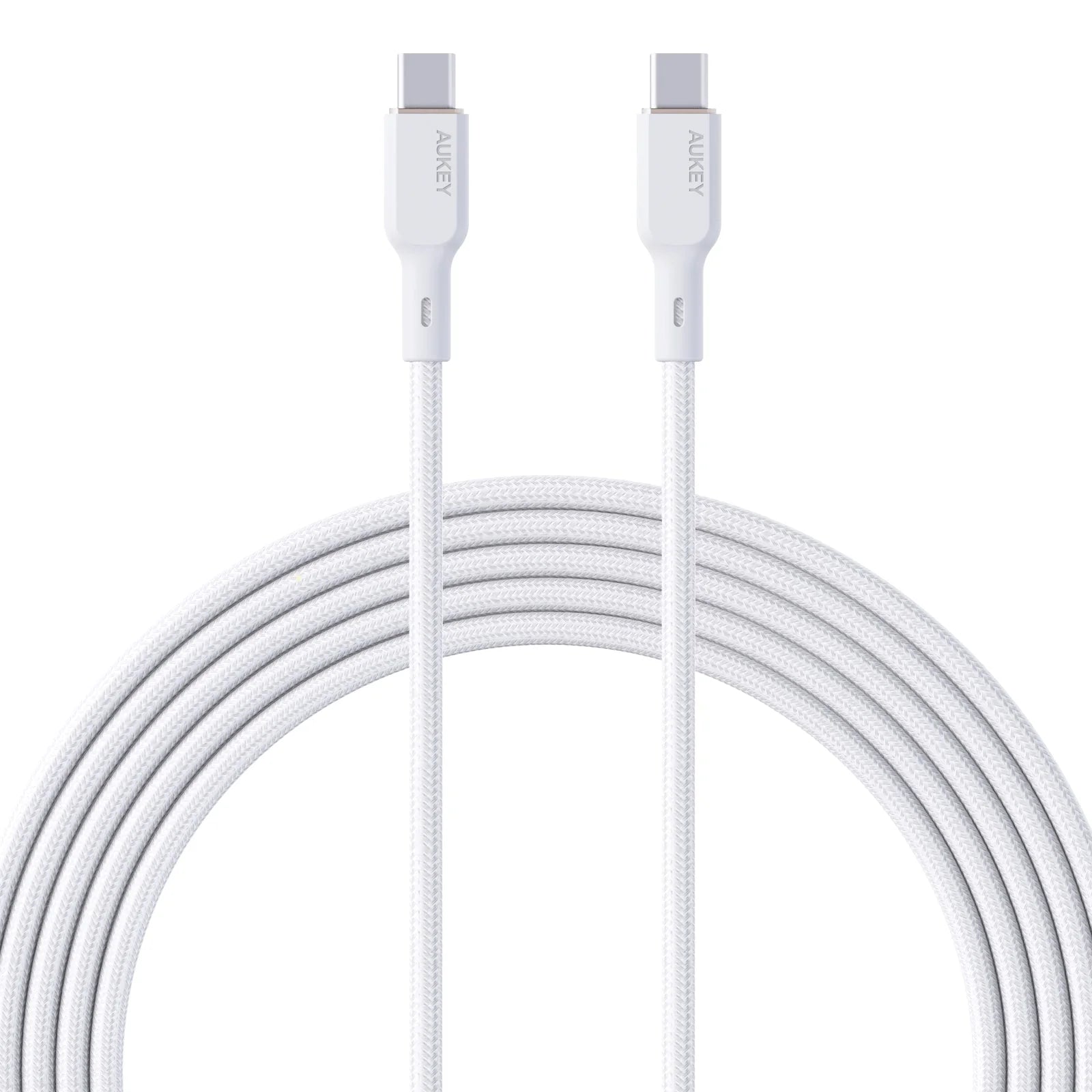 AUKEY 1.8m 100W Nylon Braided USB-C Cable with Kevlar Core