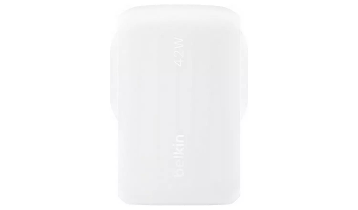 بيلكين - شاحن حائط - 42W - PD - 1X USB-C 1X USB-A - أبيض