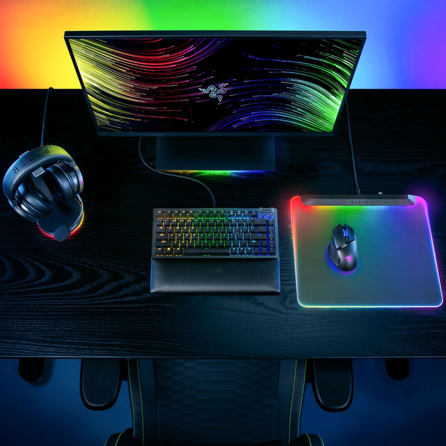 Firefly V2 Pro - Black - Gaming Mat
