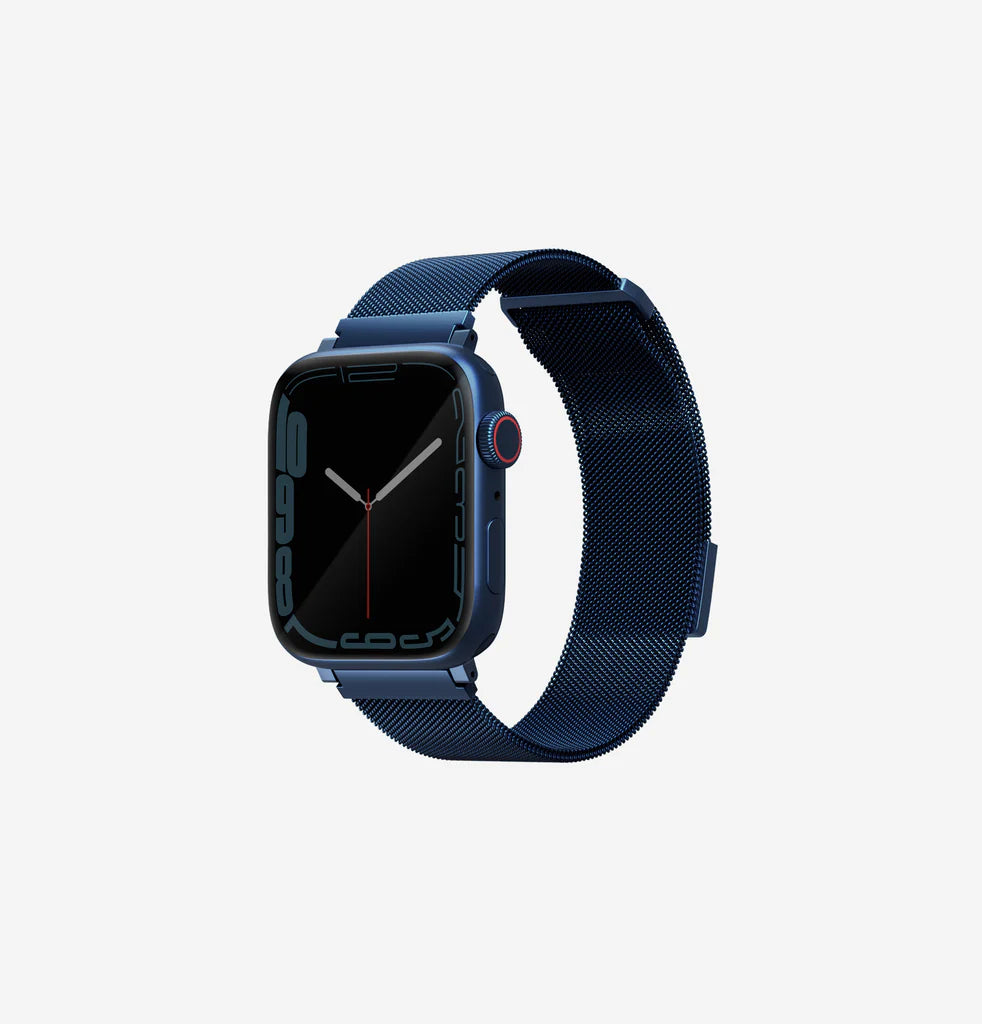 UNIQ DANTE APPLE WATCH MESH STEEL STRAP 41/40/38MM - COBALT COBALT BLUE