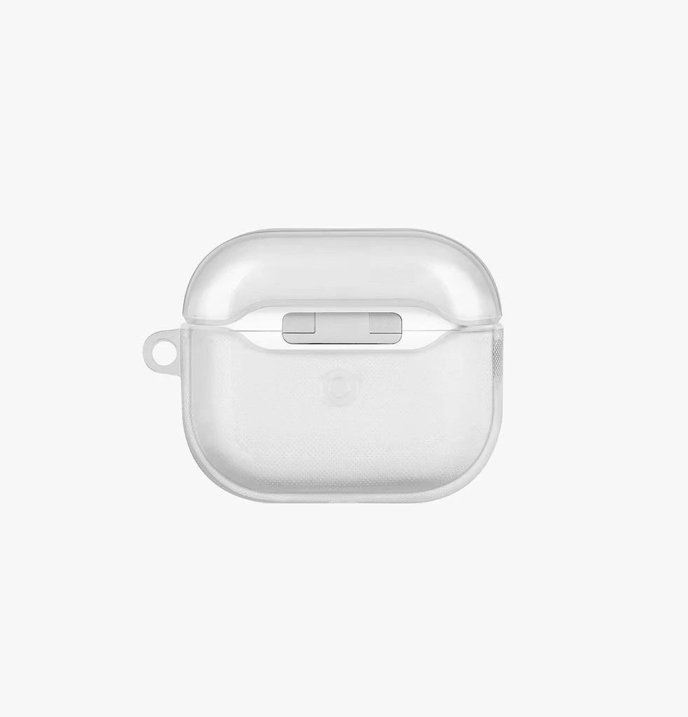 UNIQ GLASE AIRPODS 3RD GEN HANG CASE - GLOSSY CLEAR CLEAR