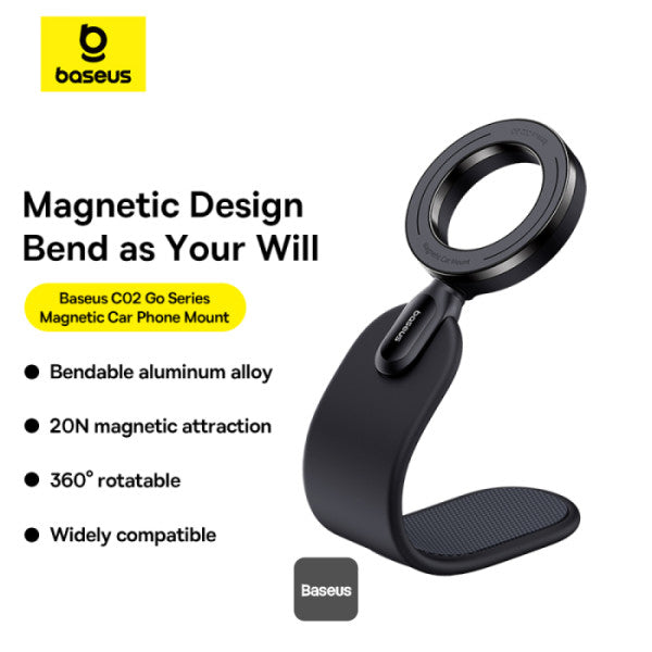 Baseus PrimeTrip Series C02 Go Magnetic Car Phone Mount BLK