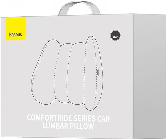Baseus ComfortRide Series Car Lumbar Pillow Gray