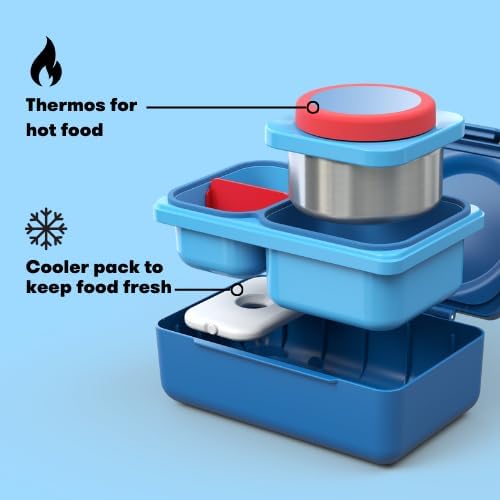 Omiebox Up Thermos 350ML Cosmic Blue
