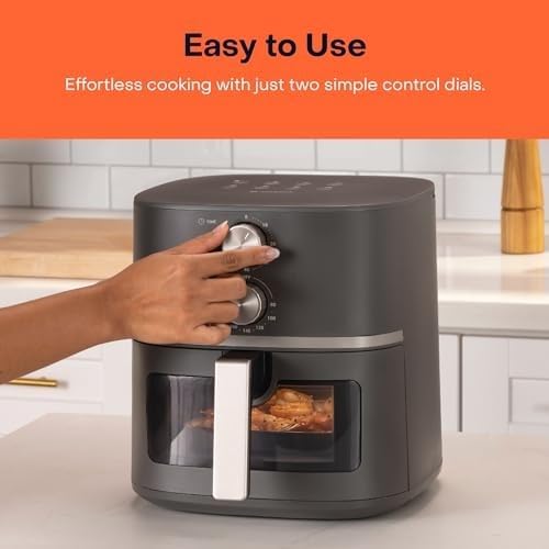 Nutricook Air Fryer Essentials 5.2L 1500W Grey NC-AFE152M-G