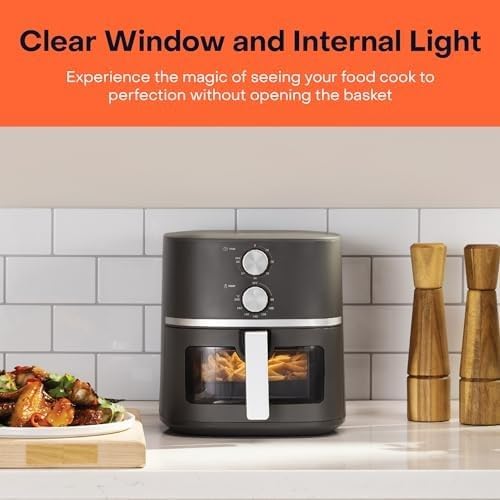 Nutricook Air Fryer Essentials 5.2L 1500W Grey NC-AFE152M-G