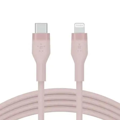 BELKIN - CABLE - LTG TO C - SILICONE - 1M - PINK