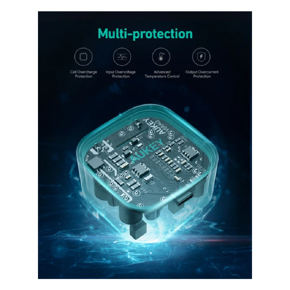 AUKEY Minima 20W Compact PD Wall Charger PA-Y25 Black