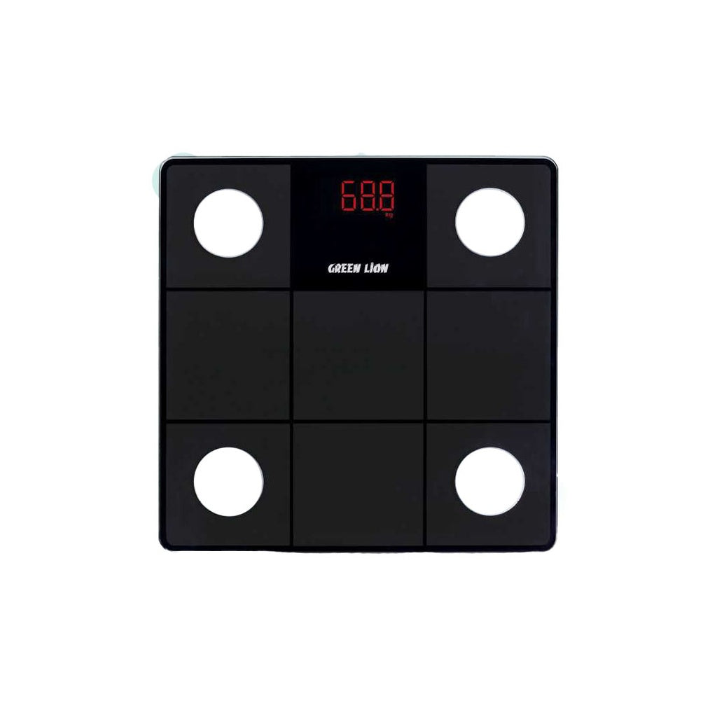 Green Lion Smart Body Scale Simple & Fashionable Pattern Black
