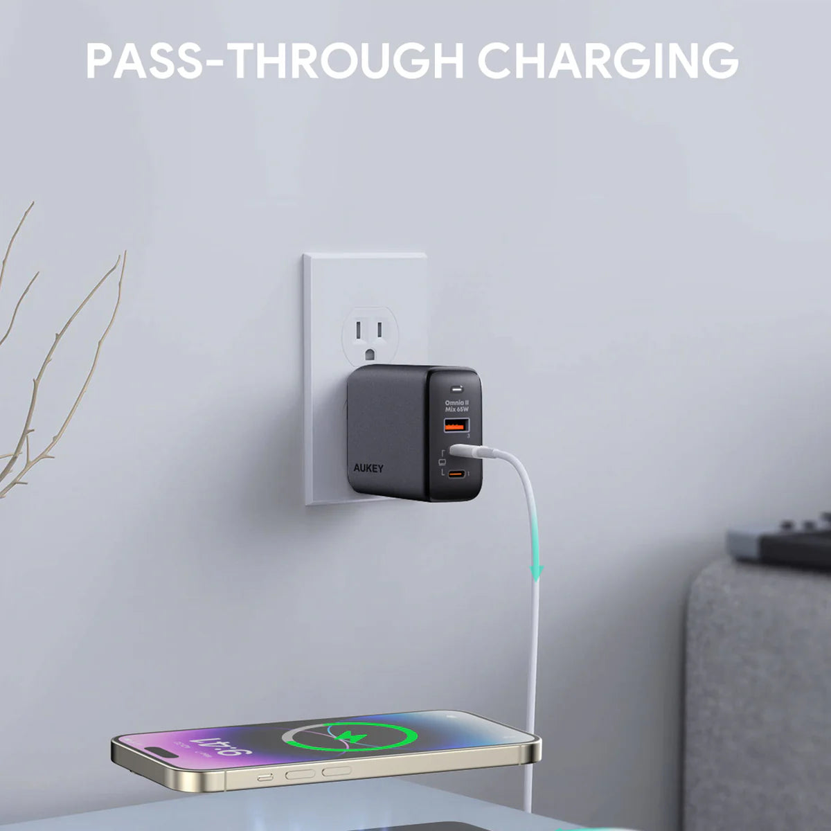 MagLynk 20W 6700mAh MagSafe Wireless-BK