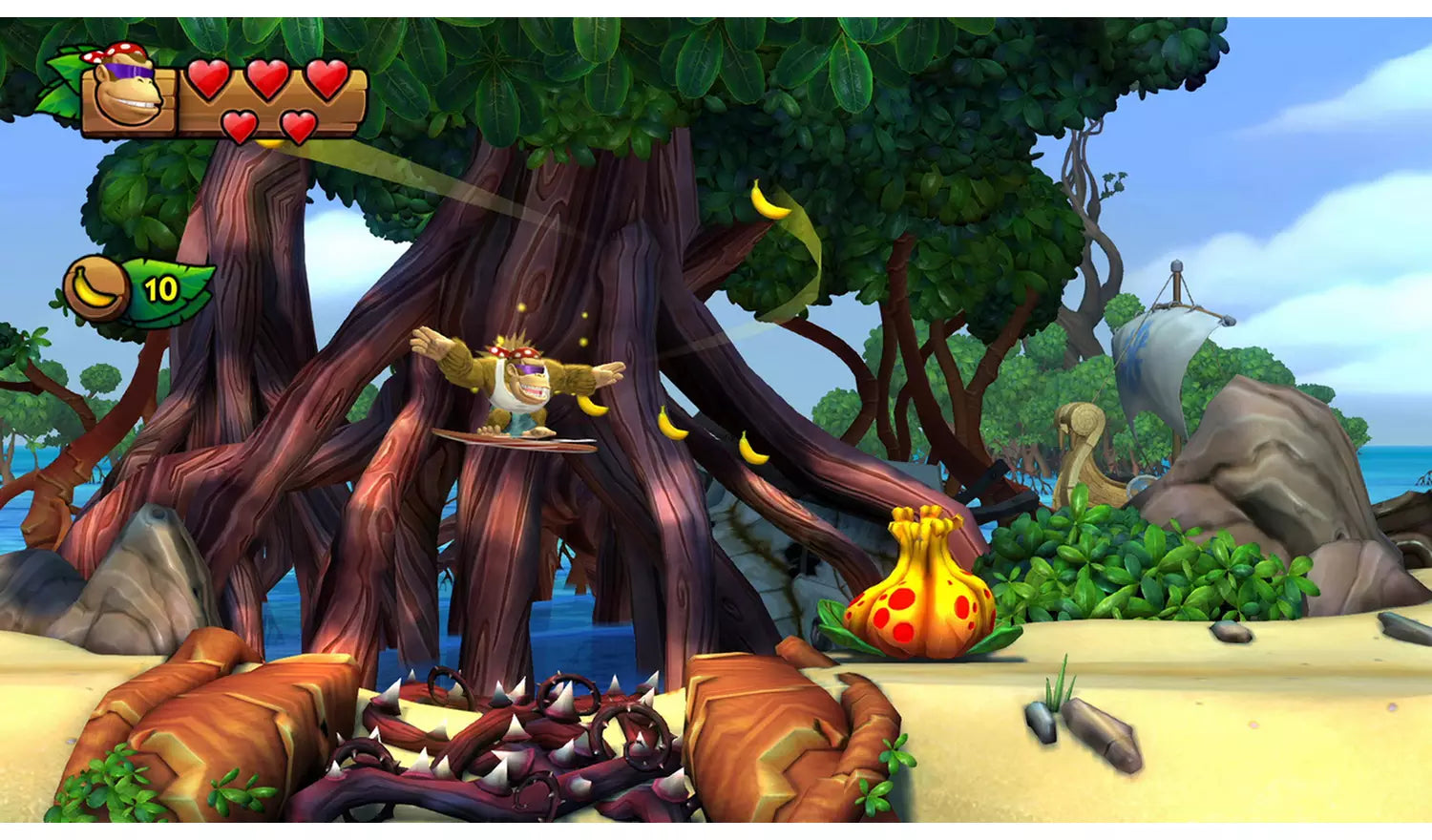 دونكي كونغ كانتري: التجميد الاستوائي