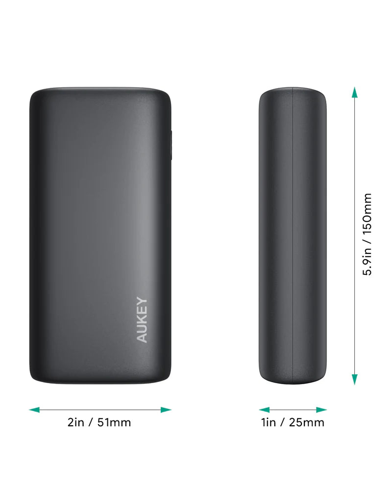 AUKEY Sprint Go 10,K mAh P.B With 20W PD - BLK Colour