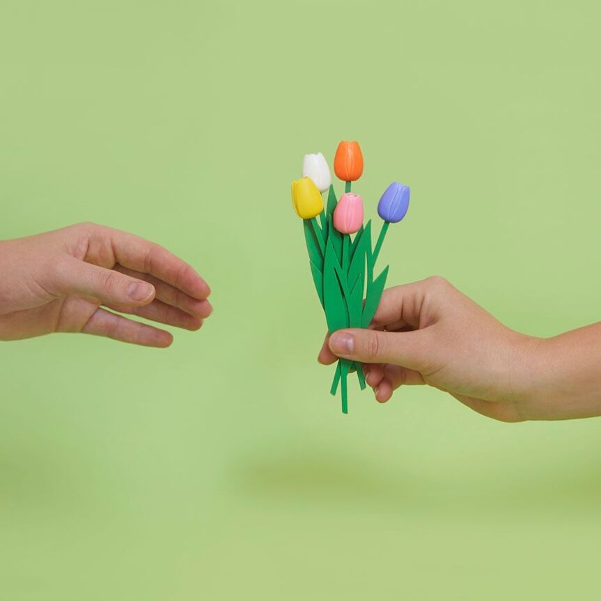 Balvi Bookmark Tulip Assorted Colours