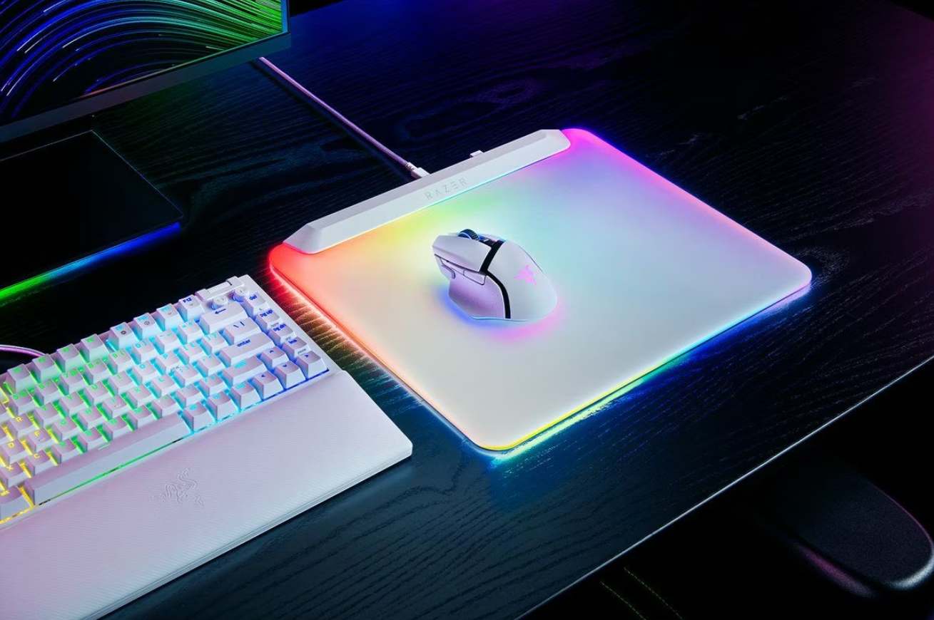 Firefly V2 Pro - White - Gaming Mat