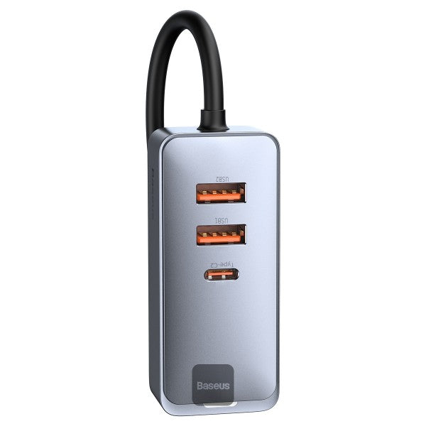 Baseus Share Together PPS multi-port car charger GRY