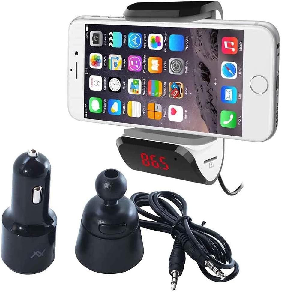 L'avvento Smart Phone Holder FM Transmitter