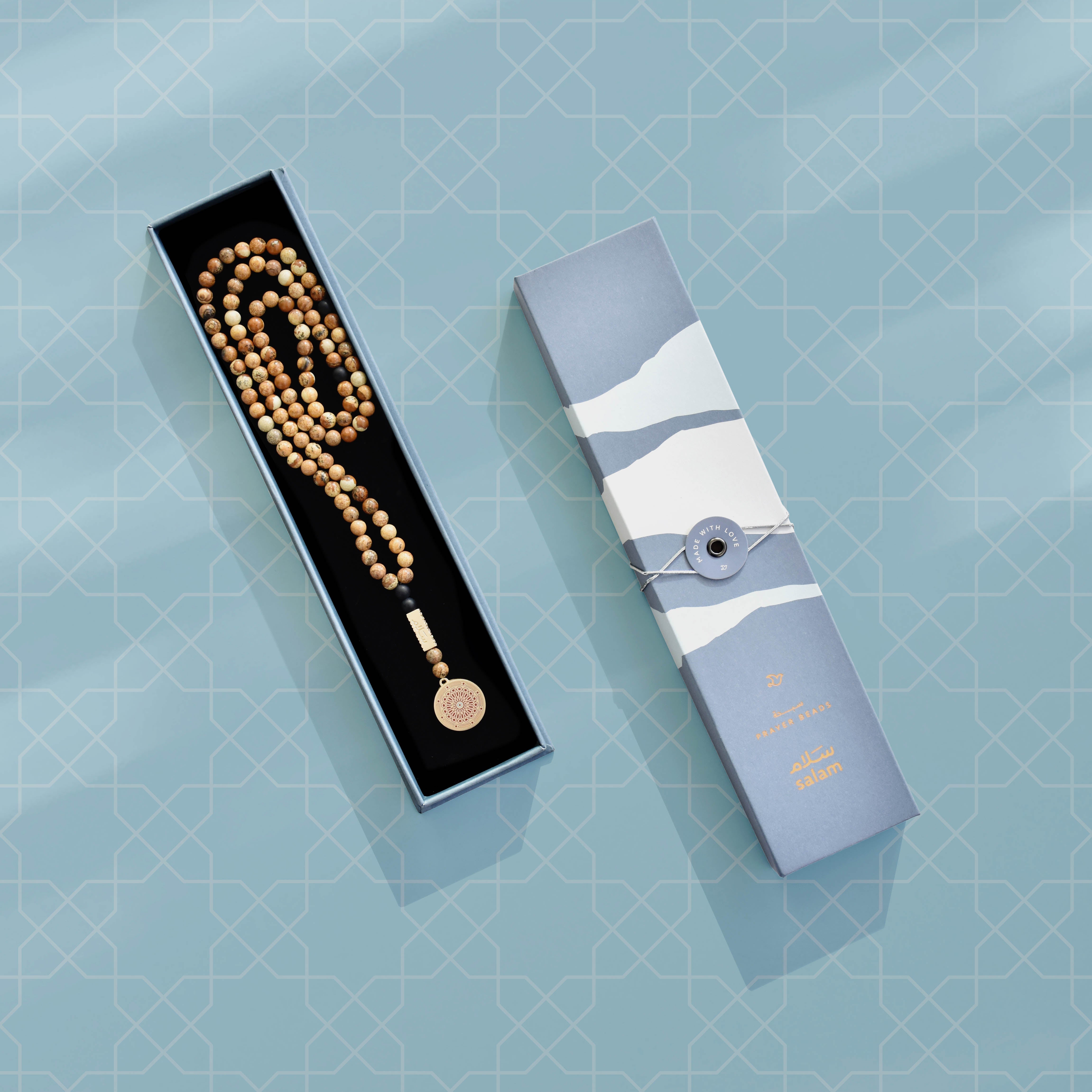 سبحة القبة المتحركة 99 - خشبي