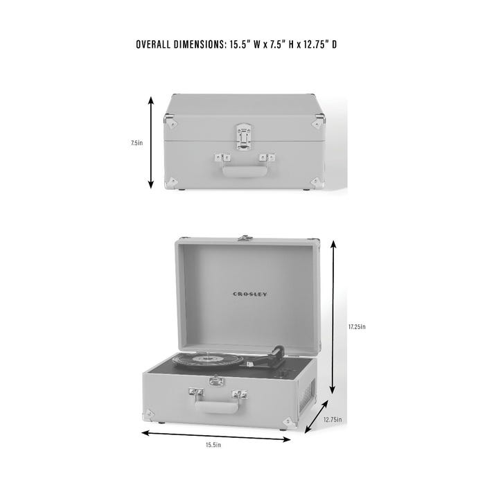 Crosley Anthology Turntable WhiteCroc