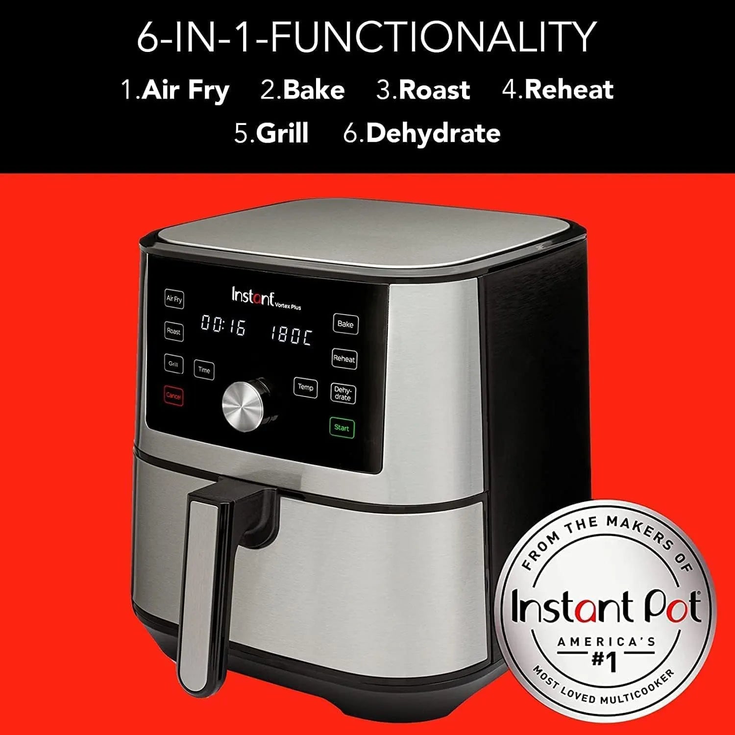 Vortex Plus Air Fryer 6Qt