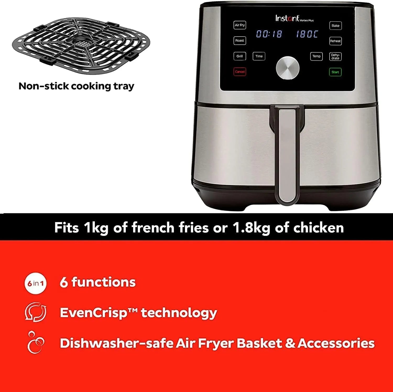 Vortex Plus Air Fryer 6Qt