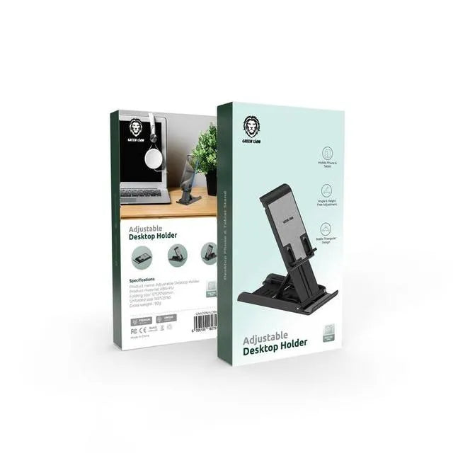 Green Lion Adjustable Desktop Holder