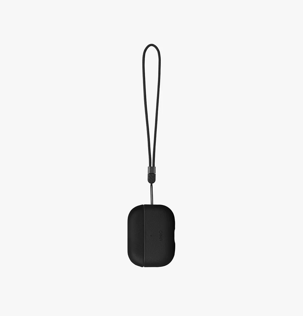 UNIQ TERRA GENIUNE LEATHER AIRPODS 3RD GEN CASE - DALLAS BLACK