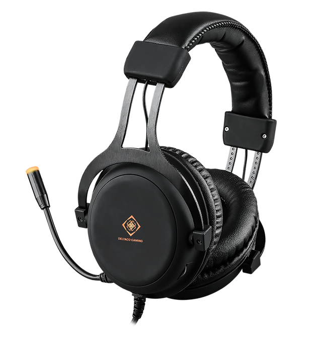 DELTACO GAMING DH310
Stereo Gaming Headset, 57mm element,LED- belysning