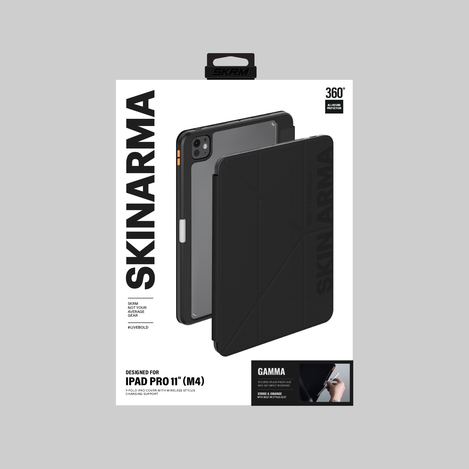 SKINARMA IPAD PRO 11" (5TH GEN) GAMMA BLACK