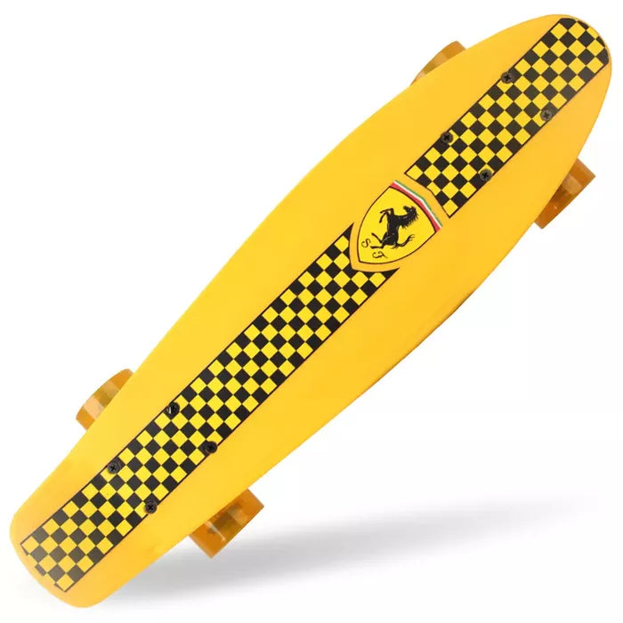 Ferrari Penny Board Skateboard Yellow