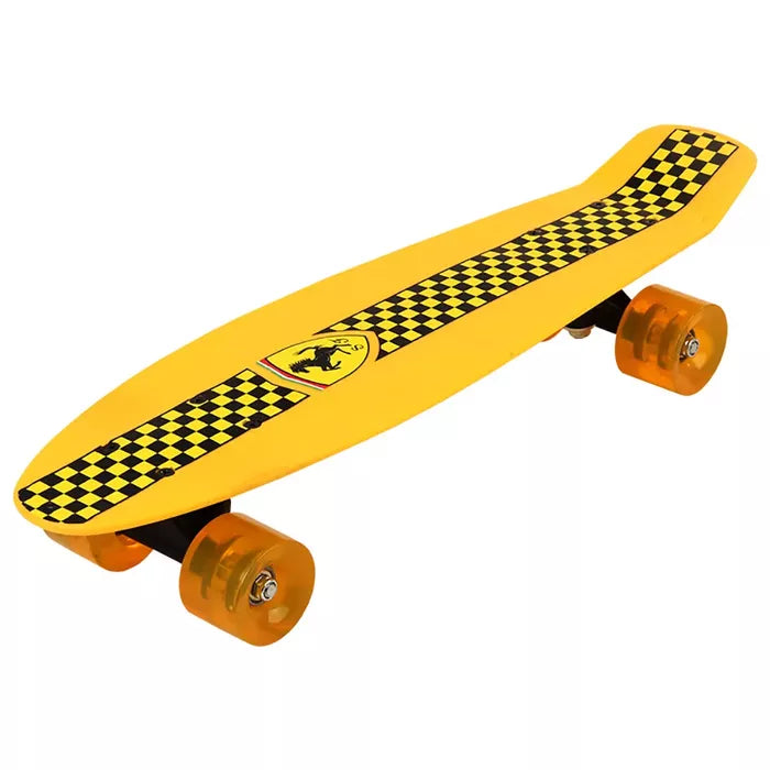 Ferrari Penny Board Skateboard Yellow
