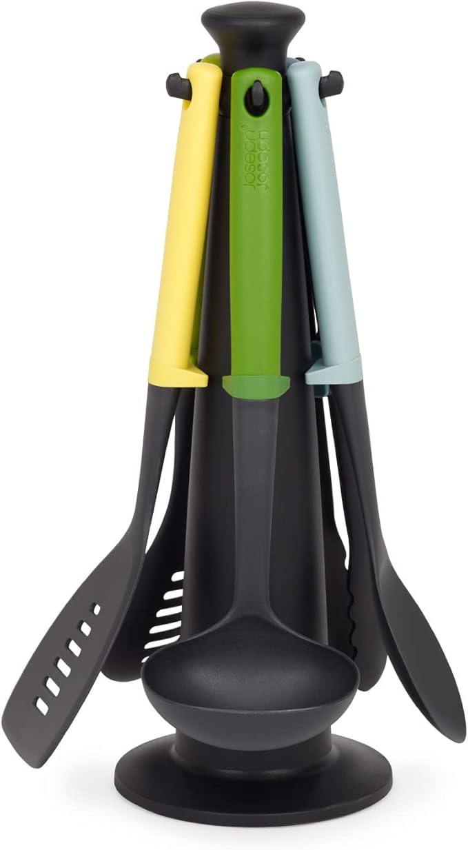 Joseph Joseph Duo Utensil Set with Stand 5 pieces Multicolor