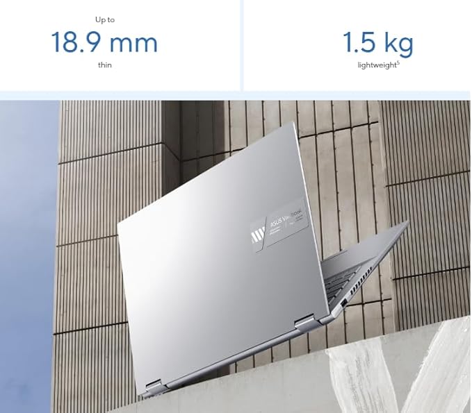 VivoBook Flip Touch I9-13900H 16GB 1TB Win 11 Silver