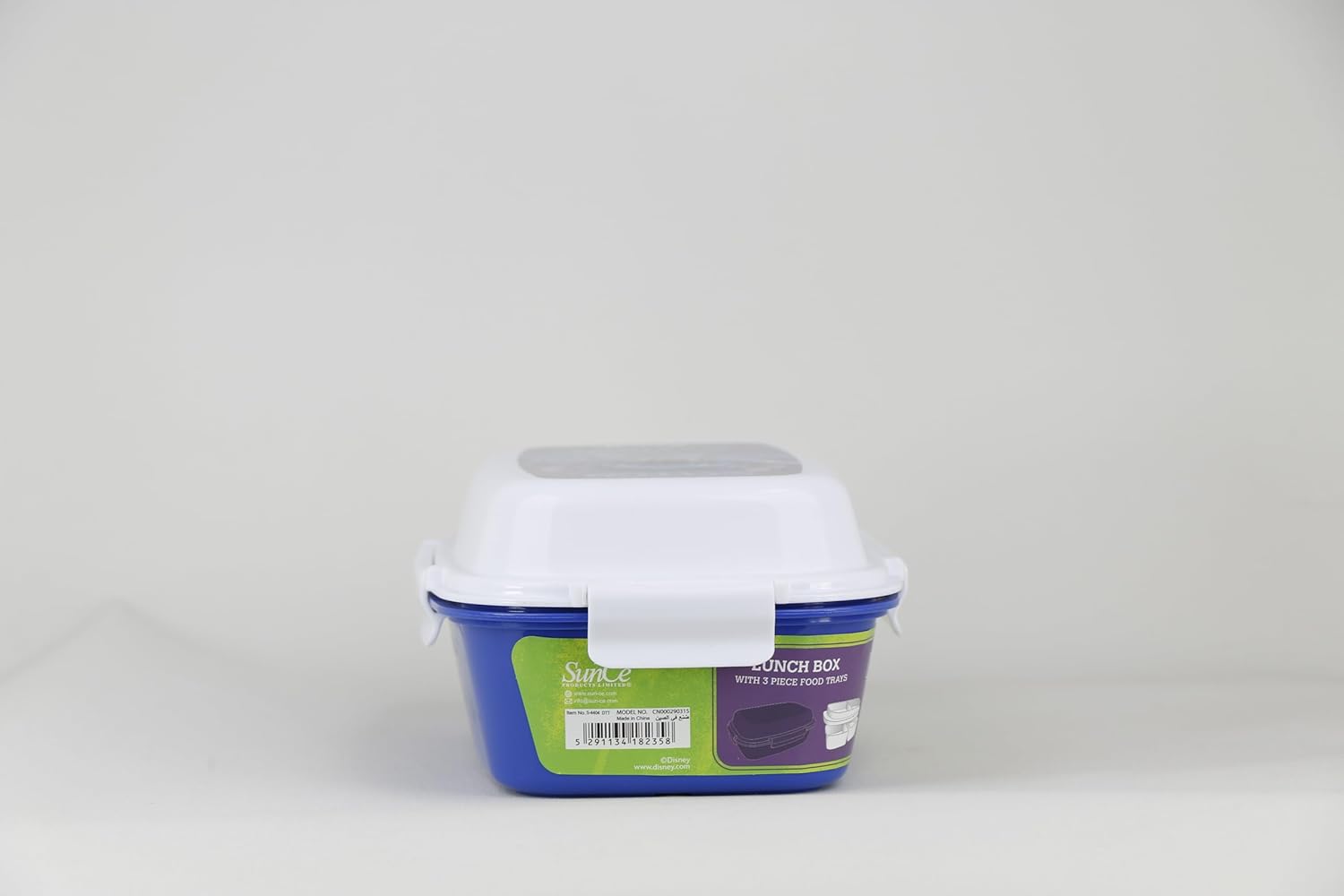 Disney - Stitch Lunch Box With 4 Clip Closures & 4 Trays