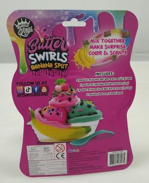 Banana Split Swirls Blister