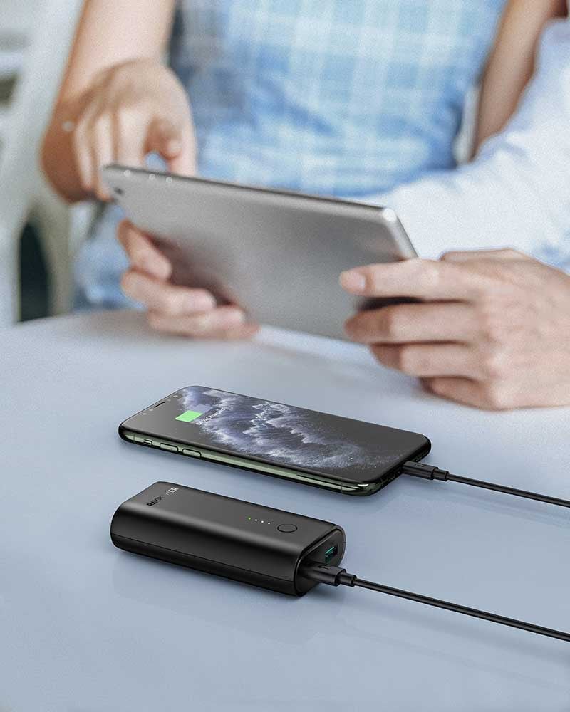 RAVPower RP-PB205 10000mAh PD 20W+QC 18W Power Bank Black