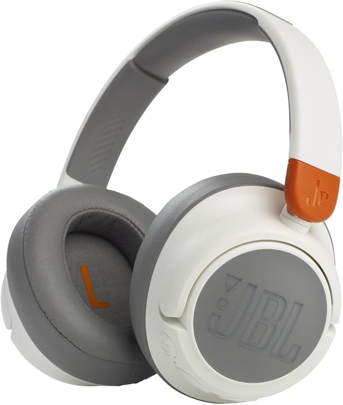 JBL JR460NC Wireless Over-Ear Kids Headphones White