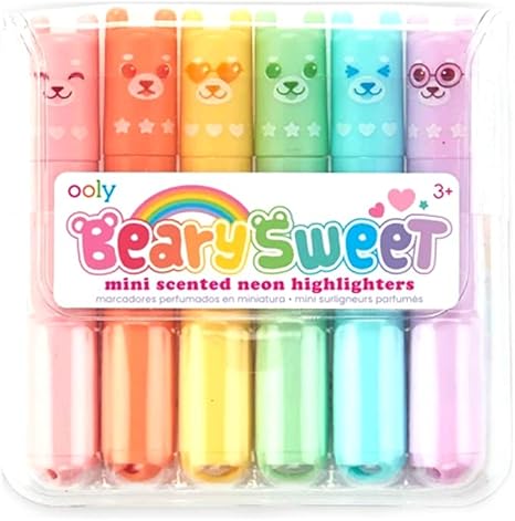 Ooly Beary Sweet Mini Scented Highlighters