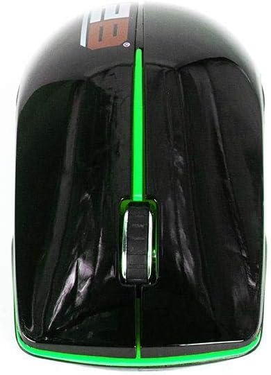 2B - 2.4G Wireless mouse, green with black cover