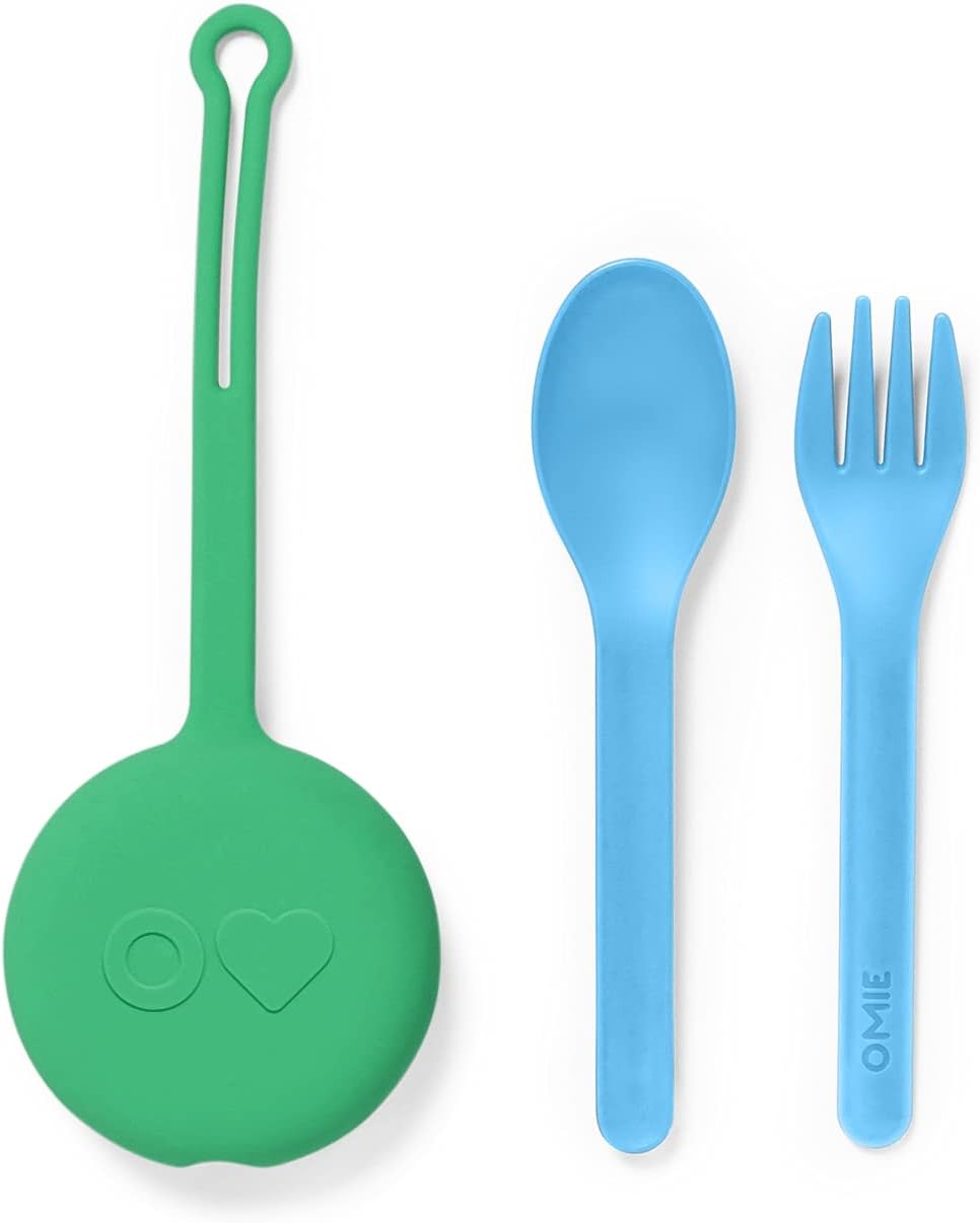 Omiepod & Utensil Set Mint Green