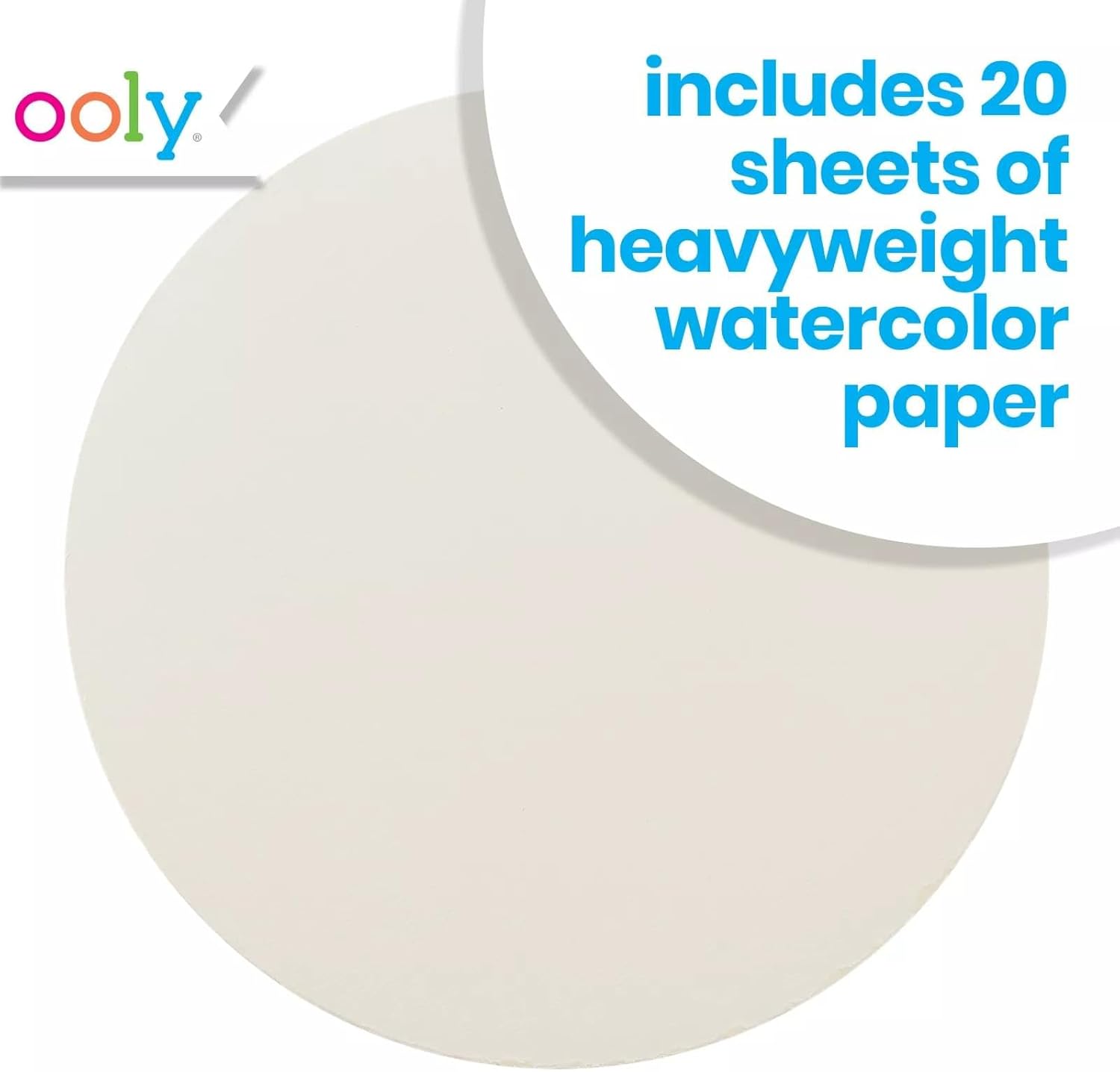 Ooly Chroma Blends Circular Watercolor Paper Pad 1 Pc 10 Diameter