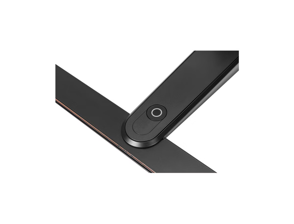 GAMEON RGB Lighting Gaming Table Top, Stand And Mount For Gaming And Office Use, 37" - 65", Each Arm Up To 40 KG, Black