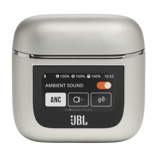 JBL Tour Pro 2 True Wireless Noise Cancelling Earbuds Gray