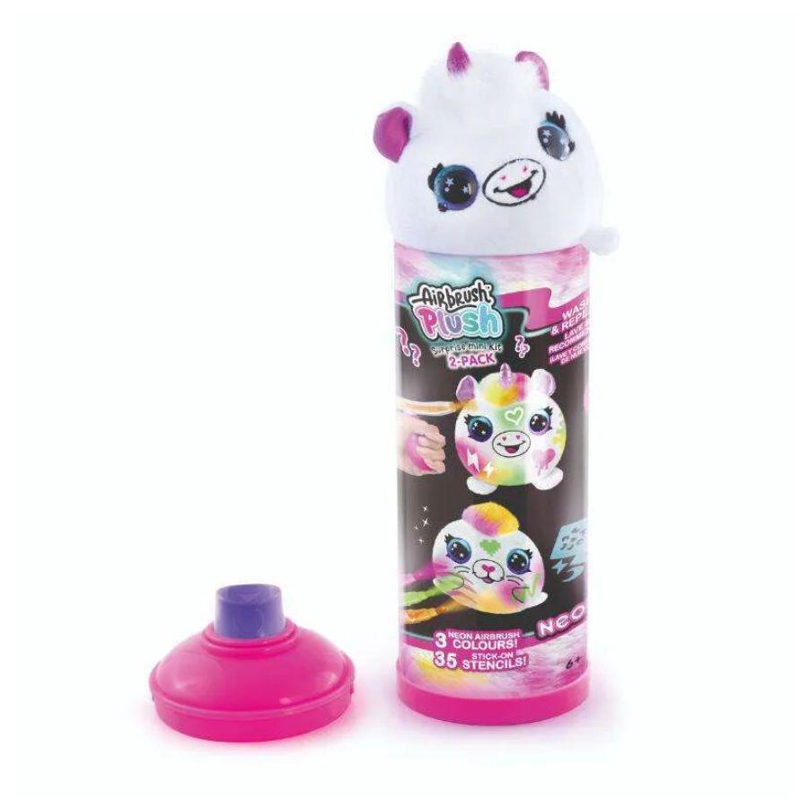 Canal Toys - Airbrush Plush - Neon Mini Mystery 2Pack