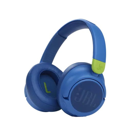 سماعات JBL JR460NC اللاسلكية للأطفال فوق الأذن - أزرق