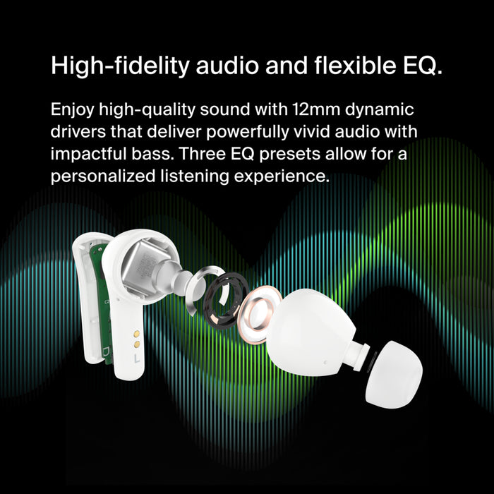 BELKIN - AUDIO -TRUE WIRELESS - SOUNDFORM MOTION - WHITE