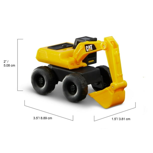 CAT Little Machines 2 Pk Dump Truck & Excavator