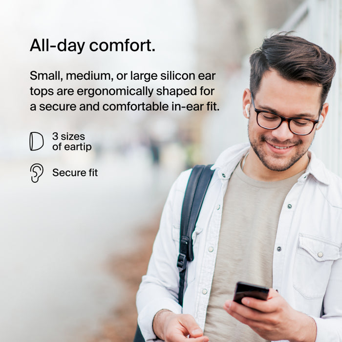 BELKIN - AUDIO -TRUE WIRELESS - SOUNDFORM MOTION - WHITE