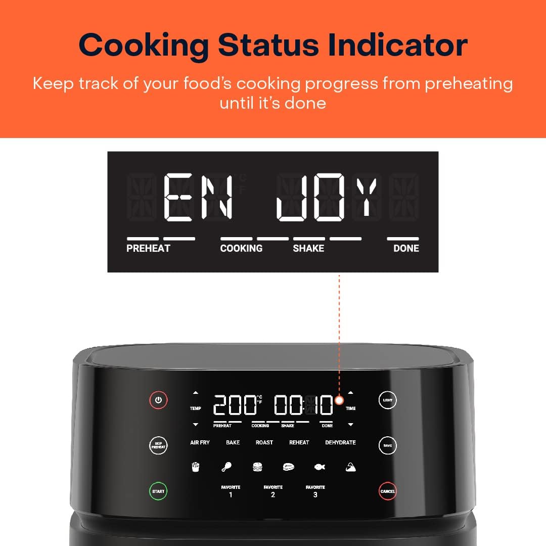 NUTRICOOK AIR FRYER 3 11 cooking programs NC-AF357