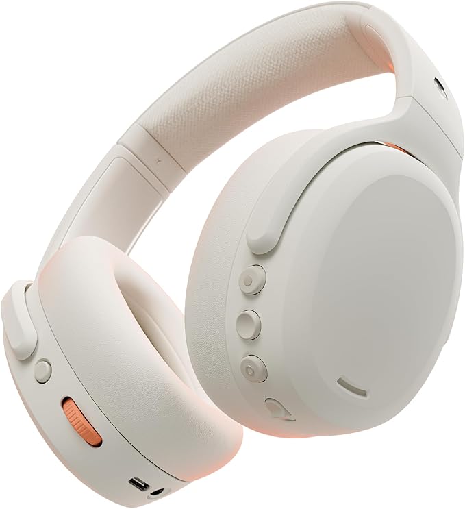 SKULLCANDY CRUSHER ANC 2 WIRELESS OVER-EAR-BONE.ORANGE GLOW